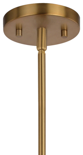 Vaxcel Lighting P0362 Akron 12"W Pendant - Oil Rubbed Bronze / Matte White