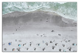 Aerial Beach Photo 20x30 Canvas Wall Art