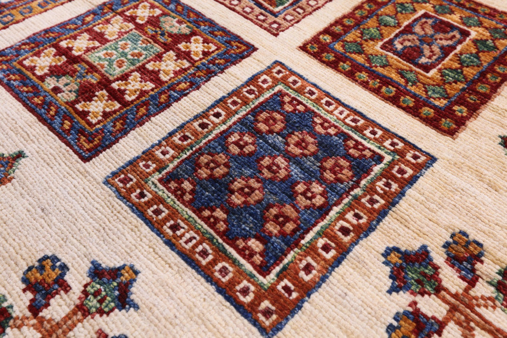 2' 9" X 10' 4" Persian Garden Design Handmade Runner Rug Q11238