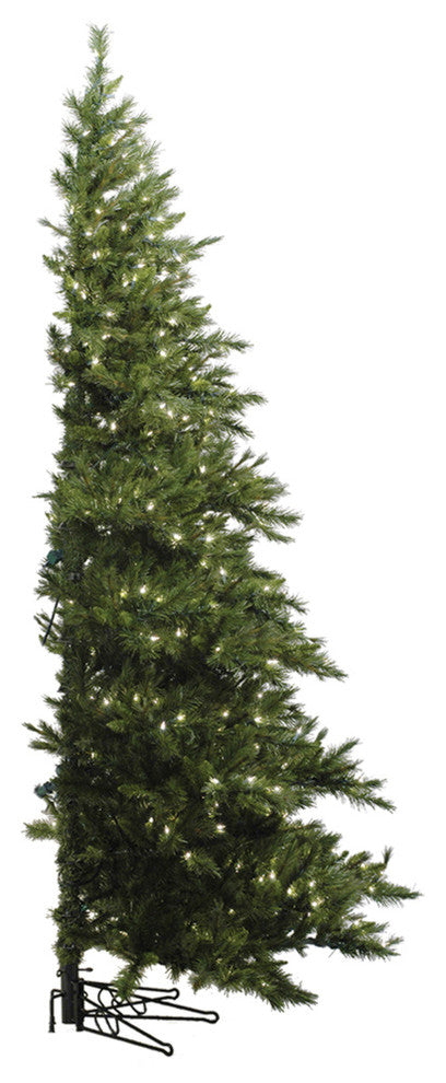 Vickerman Westbrook Pine Half Tree, 6.5', Clear Lights