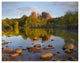 "Red Rock Crossing, Arizona" Digital Paper Print by Tim Fitzharris, 26"x20"
