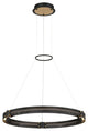 1-Light Contemporary Chandelier