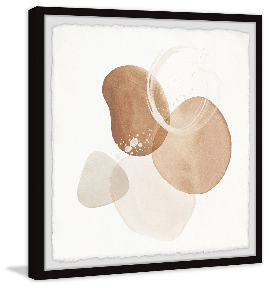 "Invincible Expression" Framed Painting Print, 24x24