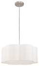 Livex Lighting Brushed Nickel 1-Light Pendant