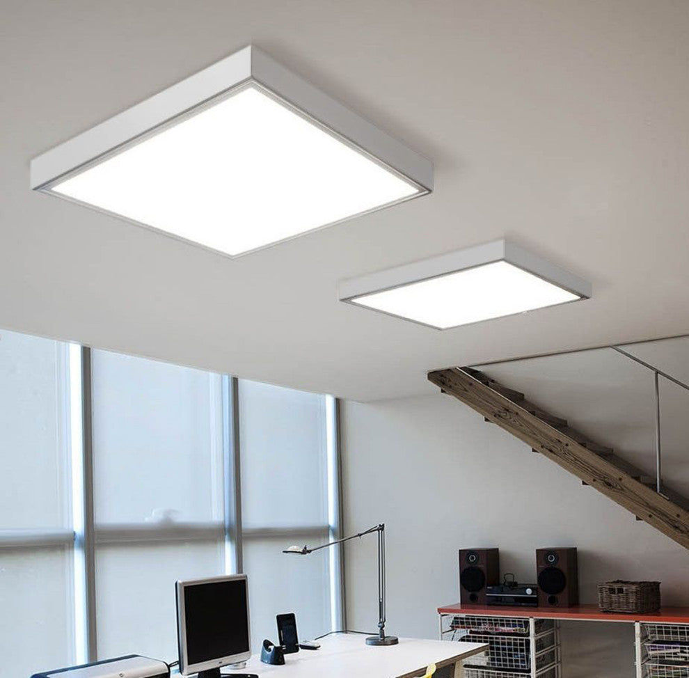 Integrated LED RF 2.4G Dimmable Drop Ceiling Backlit Panel, 2x2 4-Pack