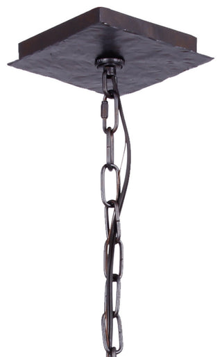 Crystorama Lighting Group 336 Capri 5 Light 24"W Wrought Iron - Antique Gold