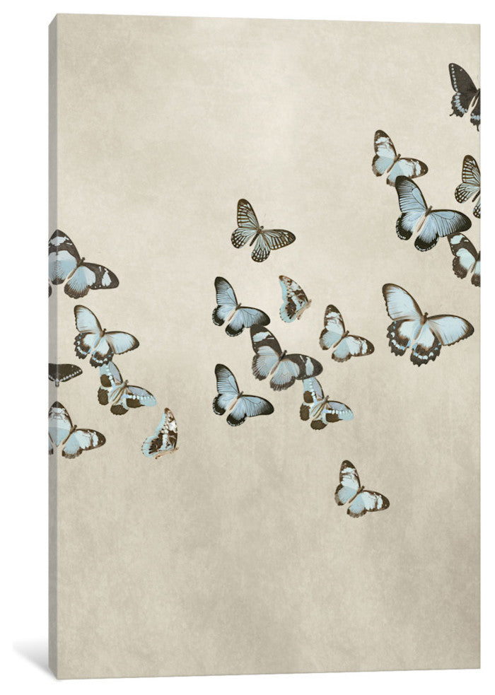 "Spring Flight II" by Deborah Devellier, Canvas Print, 18"x12"