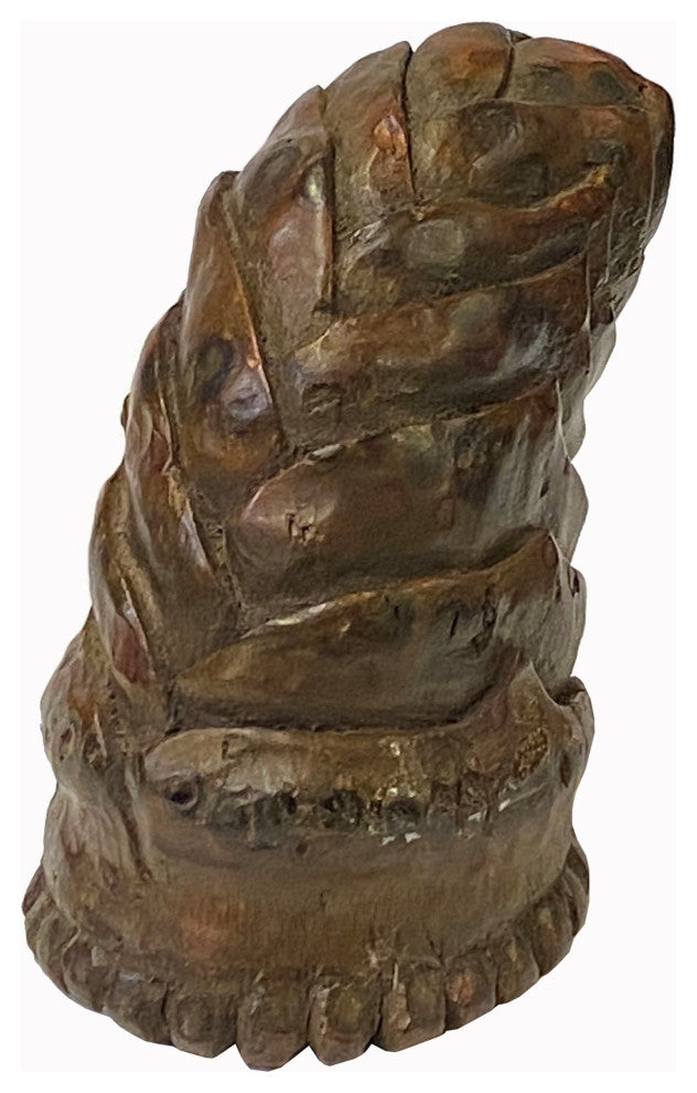 Chinese Bamboo Carved Root Artistic Figure Display Hws2371