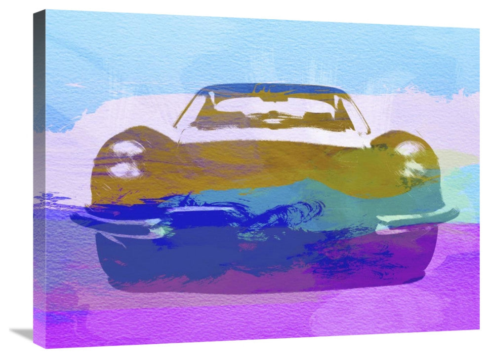"Jaguar E Type Front" Fine Art Print