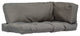 vidaXL Pallet Cushions 3 pcs Gray Fabric