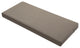 Patio Bench/Settee Cushion Slip Cover and Foam, Dark Taupe, 48"x18"x3"
