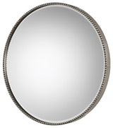 Uttermost 09252 Stefania 40" Diameter Circular Framed Bathroom - Antiqued