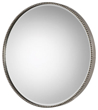 Uttermost 09252 Stefania 40" Diameter Circular Framed Bathroom - Antiqued