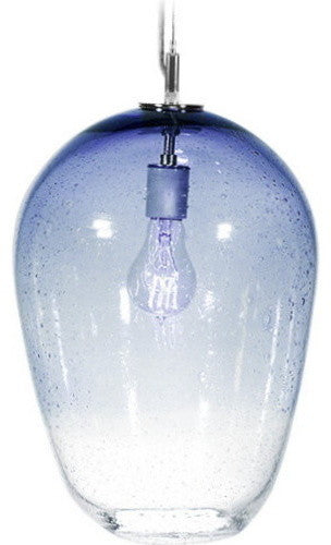 Zenith Pendant, The Fizz Collection, Steel Blue
