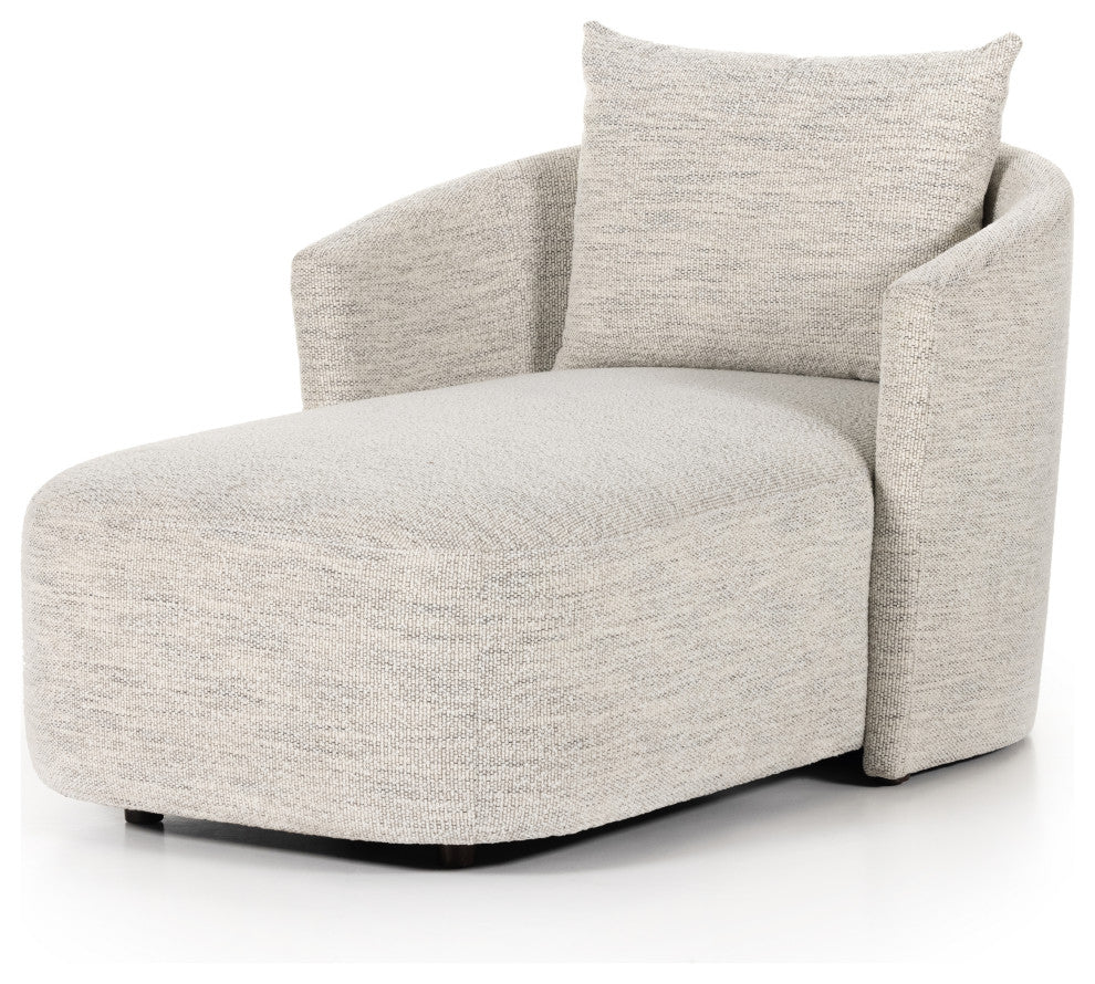 Farrah Chaise Lounge-Merino Cotton