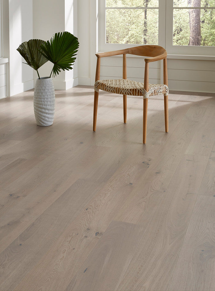 Premium European White Oak 9/16"x8.66"x86.6" Flooring, Serenely