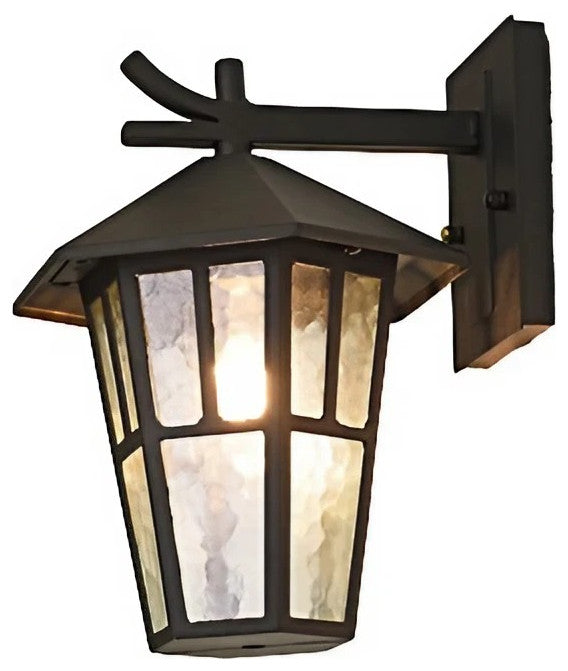 Modern Outdoor Loft Wall Lamp for Courtyard, Porch, Balcony, Bronze
