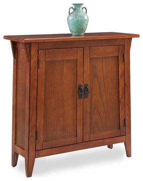 Leick Favorite Finds Solid Wood Mission Hall Stand in Brown