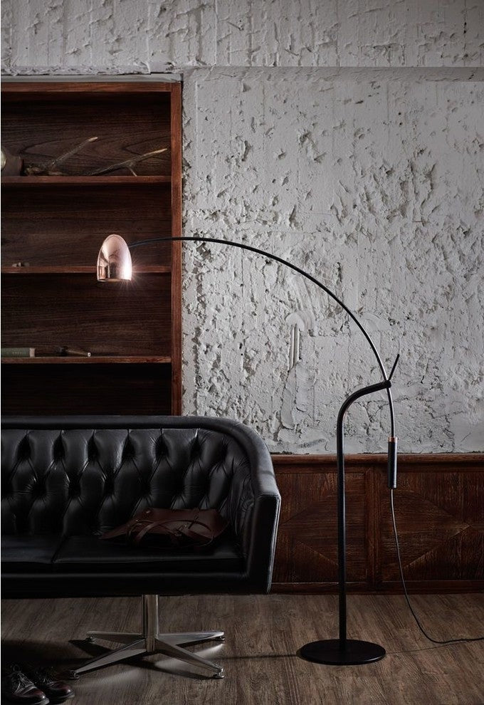 Hercules Floor Lamp, Copper