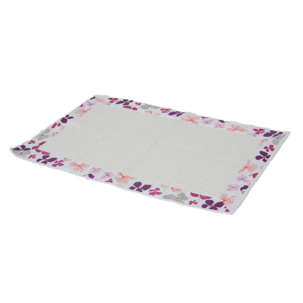 Printed Border Cotton Bath Rug Softies