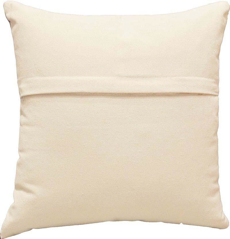 Kandinsky Black Frame II Decorative Pillow Cover Handembroidered Wool 18x18"