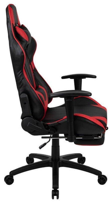 X30 Gaming Ergonomic Computer Chair w/Fully Reclining Back & Slide-Out Footrest,