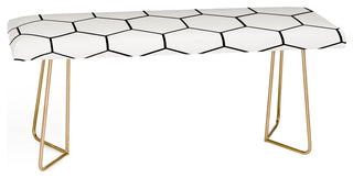 Allyson Johnson Honey Comb Bench