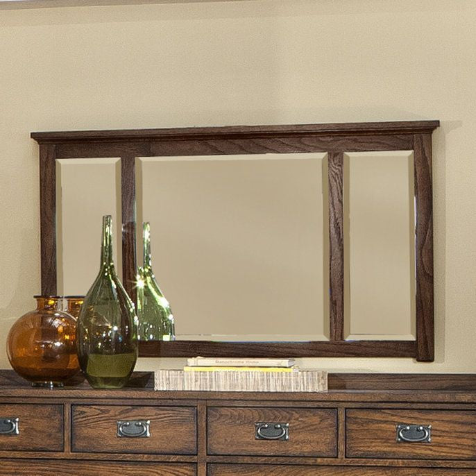 Oak Park 48" Wide Dresser Mirror, Mission