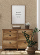 Zebra Print Peel and Stick Vinyl Wallpaper, Khaki, 24"w X 60"h