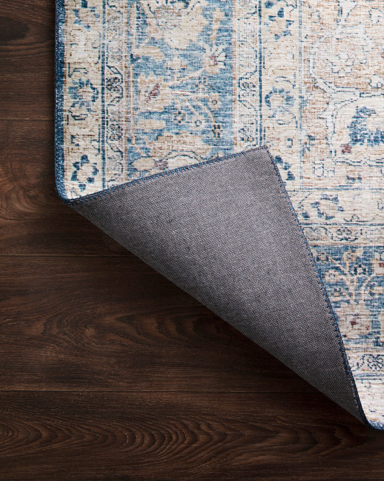 Blue Tangerine Printed Polyester Layla Area Rug by Loloi II, 9'-0"x12'-0"