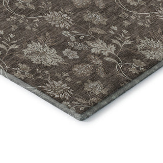 Premium Machine Washable Mayfield AMF680 Chocolate 2'3" x 7'6" Runner Rug