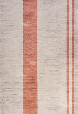 Raita Modern Distressed Stripe Machine-Washable Area Rug, 9x12
