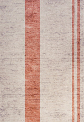 Raita Modern Distressed Stripe Machine-Washable Area Rug, 9x12