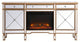 Elegant MF61072G-F1 Contempo 72" Mirrored Credenza