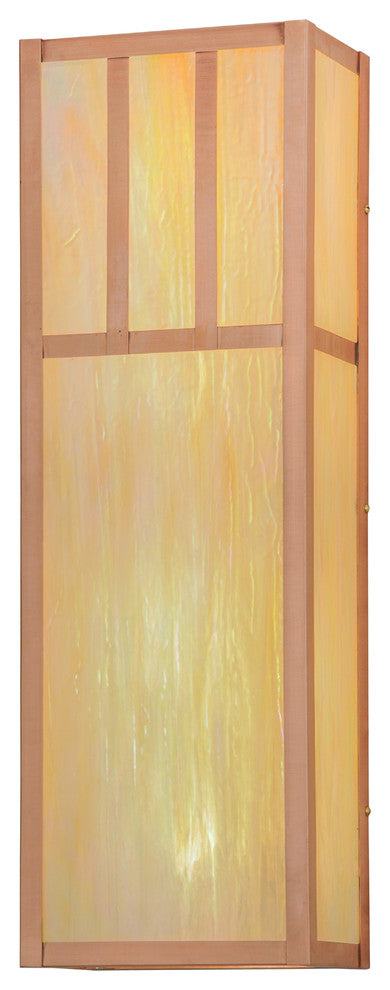 10W Double Bar Mission Wall Sconce