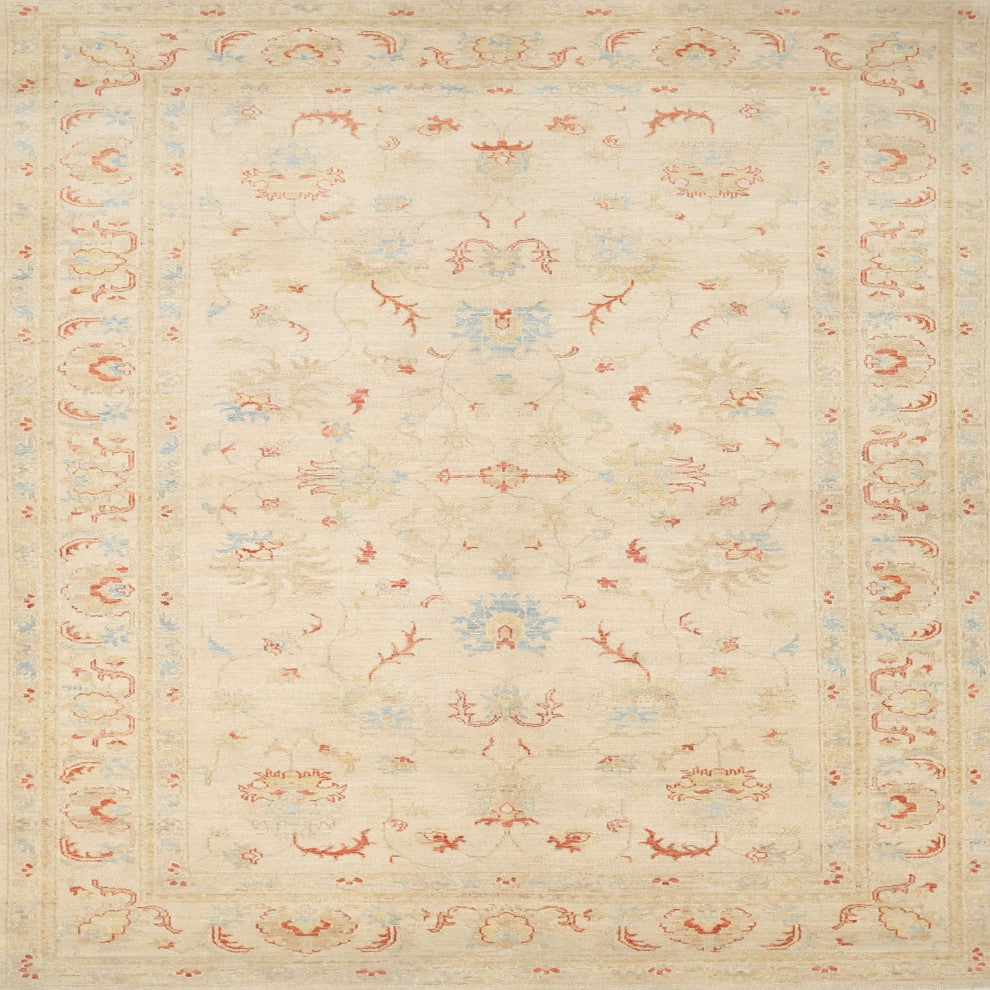 Ahgly Company Indoor Square Traditional Area Rugs, 4' Square