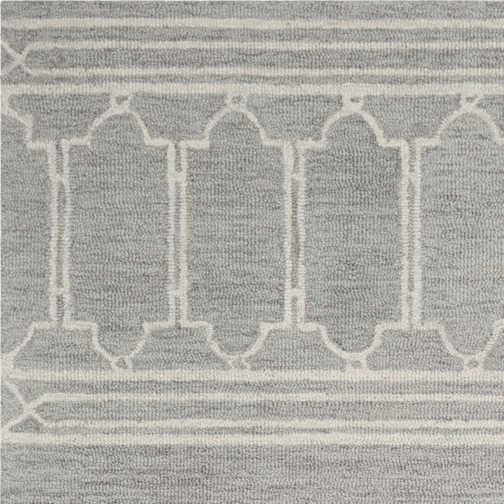 KAS Gramercy 1633 Gray Cassa Area Rug, 3'x5'