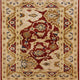 Ahgly Company Indoor Square Mid-Century Modern Area Rugs, 6' Square