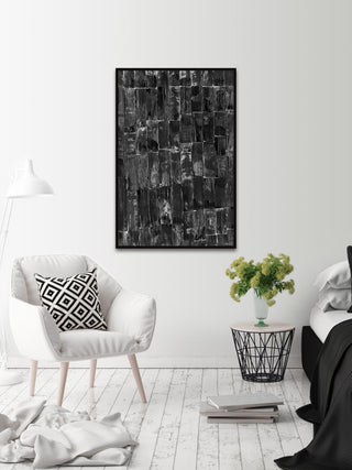 "Moments of Confusion" Floater Framed Painting Print on Canvas, 12x18