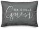 Be Our Guest Outdoor Lumbar Pillow