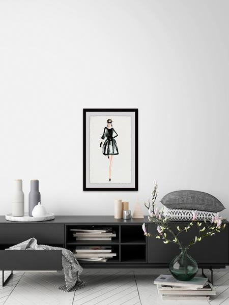 "La Moda" Framed Painting Print, 30"x45"