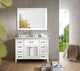 Kensington 49" Single Sink Vanity Set, White