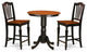 3 Pc Counter Height Dining Set -Pub Table And 2 Dining Chairs
