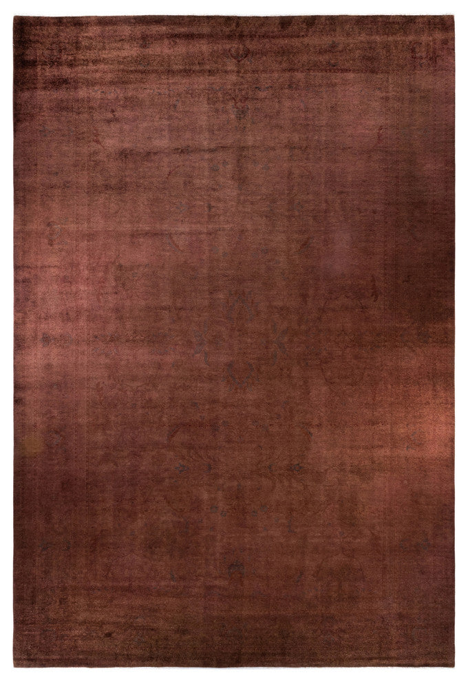 Vibrance, One-of-a-Kind Handmade Area Rug Brown, 18'0"x12'3"