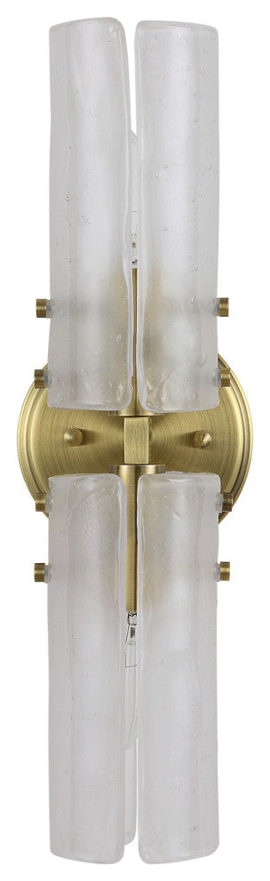 Uttermost 22588 Mistie 2 Light 17" Tall Wall Sconce - Brass