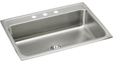 LR3122PD5 Lustertone Classic Stainless Steel 31" Sink Perfect Drain 5 Holes