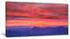 "First Light Morning Sunrise" Skyscape Photography Canvas Print, 32"x16"