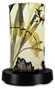 59-800 Patioglo Led Table Lamp, Bright White, Fishbowl Caviar Fabric Cover