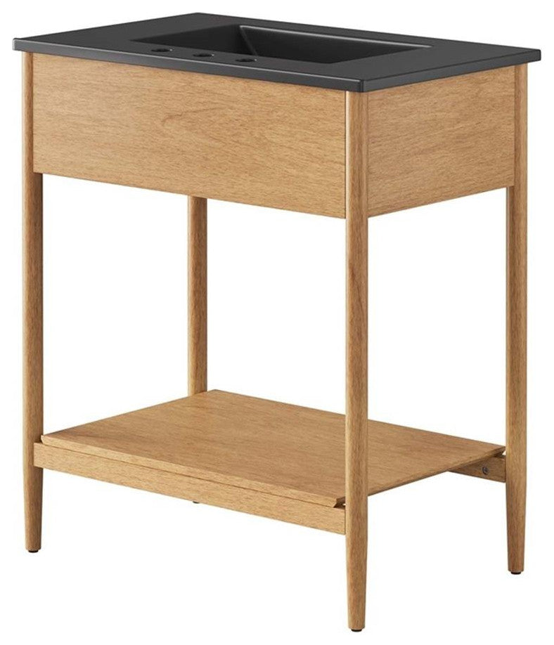 Zaire 30" Bathroom Vanity in Natural Black