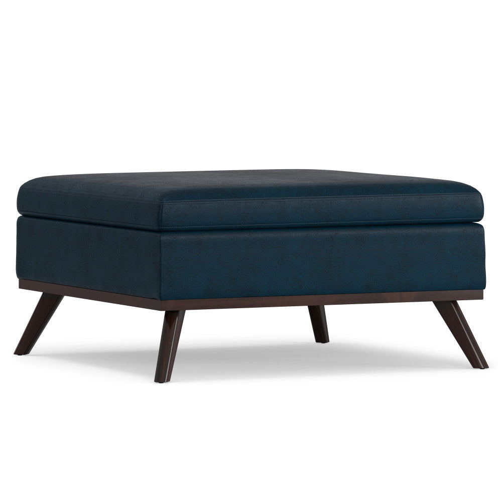 Owen Square Coffee Table Storage Ottoman